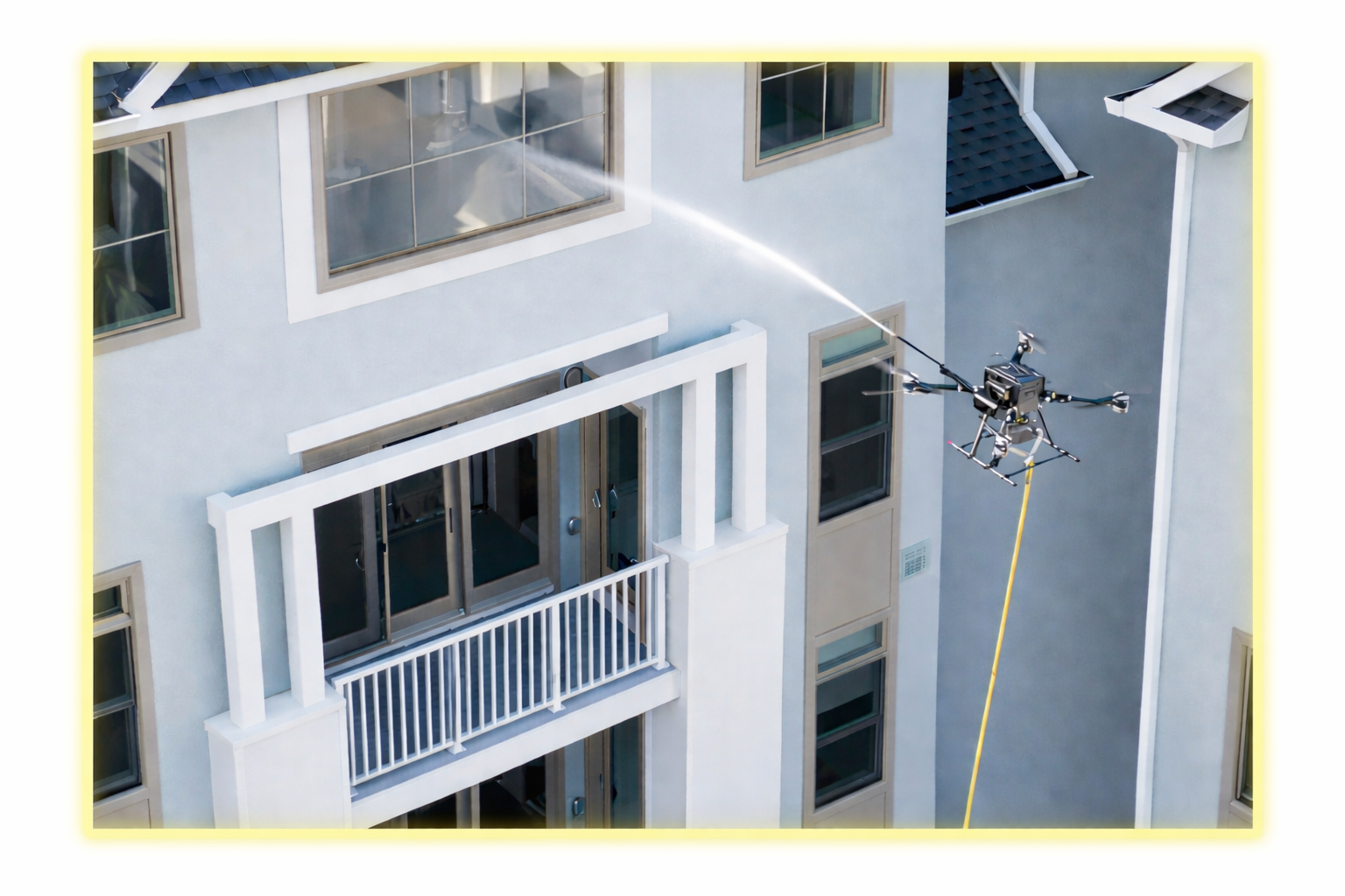 obotic drone cleaning services for commercial and industrial properties