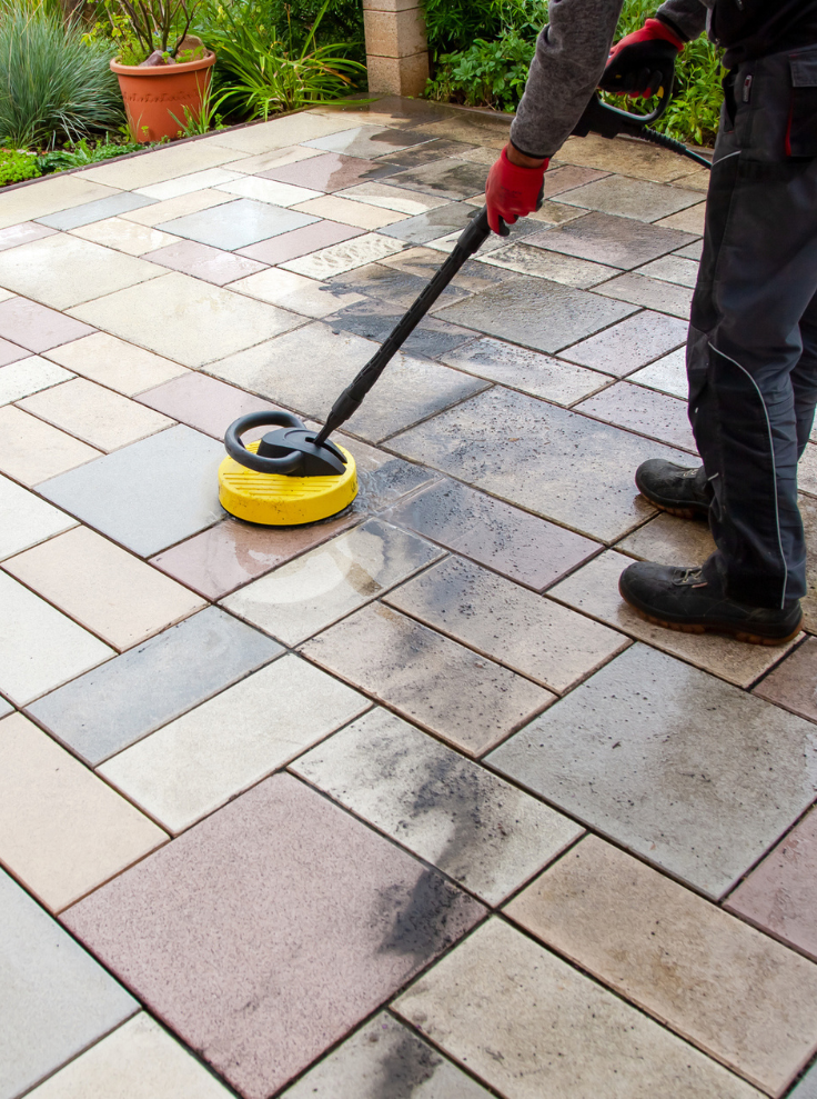 Map of Hank Robotics' 10 priority paver cleaning and sealing markets across South Florida