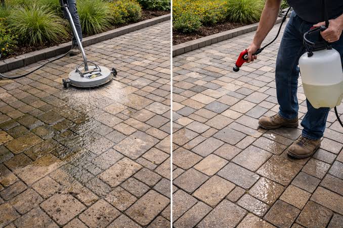 Coastal salt and humidity exposure versus inland estate exposure on Florida pavers
