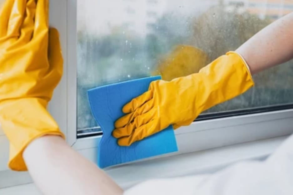 Canal-residue pre-treatment and purified-water window cleaning in Boca Raton